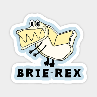 cute cheese dinosaur brie rex Magnet