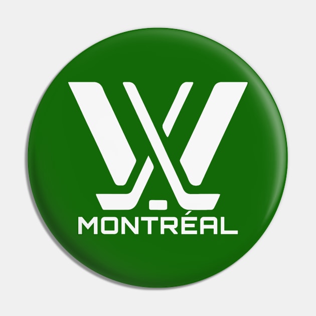 PWHL Montreal Wall Paper Pin by albertkeith48