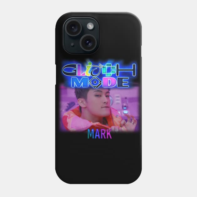 Mark NCT dream - glitch mode Phone Case by GlitterMess