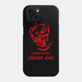 Juggernaut Jason Axe Retro Shirt Phone Case