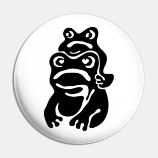 Valentine Frog Pin