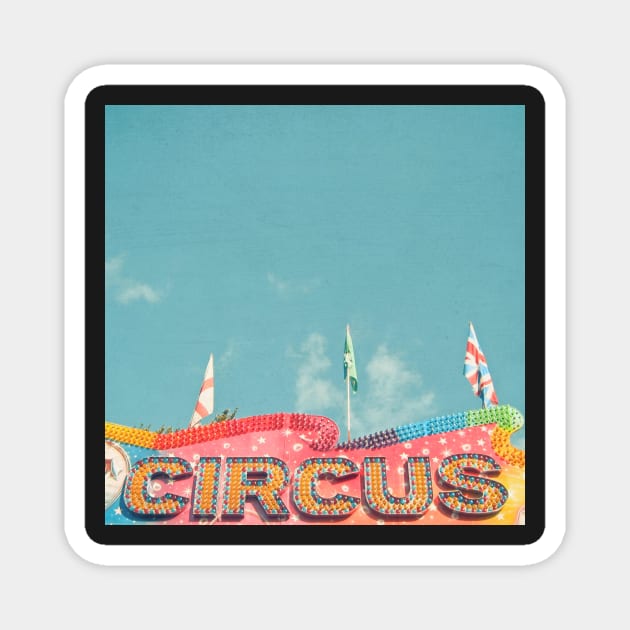 Circus Lights Magnet by Cassia