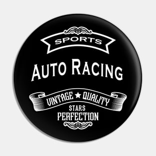 The Auto Racing Pin