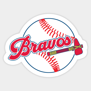 retrozest Atlanta Braves - Hank Aaron Era 1970s Cap and Logo Pin