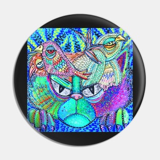 Psychedelic Vision Pin