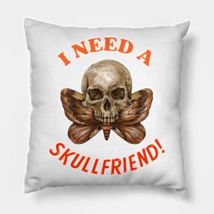 SKULLFRIEND -3- Dead Horror | Happy Halloween | Funny Halloween | Halloween Costume Pillow
