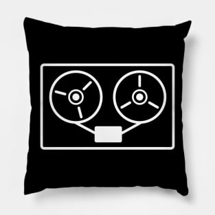 Reel to Reel Tape for Electronic Musician Pillow