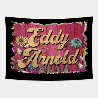 Classic Arnold Personalized Flowers Proud Name Tapestry