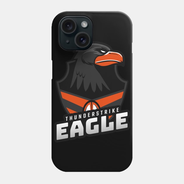 Thunderstrike Eagle Ultimate Gaming Champion OG Player | Gamer 4 Life Phone Case by Naumovski