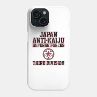 Japan Anti-Kaiju Defense Forces Third Division (Variant) Phone Case