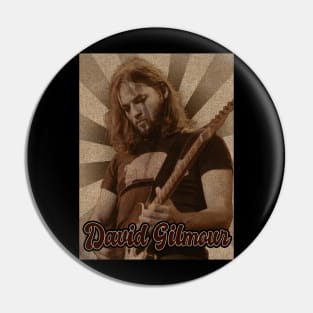 Vintage Classic David Gilmour Pin