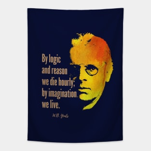 W.B. Yeats Quote Design Tapestry