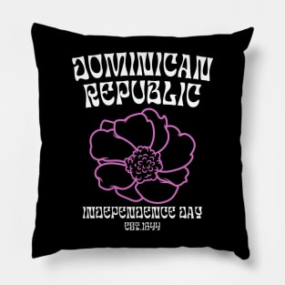 Dominican Republic Independence Day Pillow