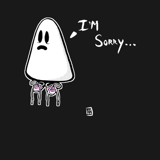 I'm Sorry - Dark Shirt by jsmntr