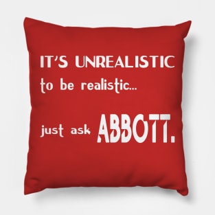 Jim Abbott inspirational Pillow