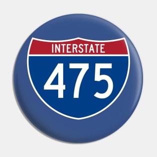 I 475 Michigan Highway Pin