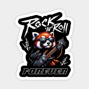 Cute Rock Animal - Red Panda Magnet