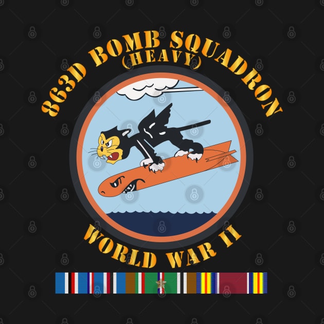 AAC - 863d Bomb Squadron - WWII w EUR SVC by twix123844