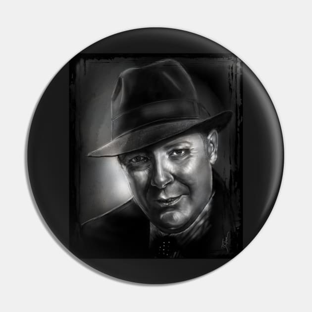 Raymond "Red" Reddington Pin by danielctuck