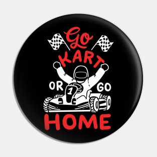 Go Kart Racing Pin
