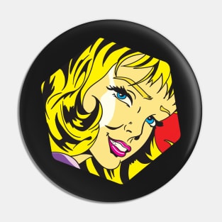 Seductive Smile Pin