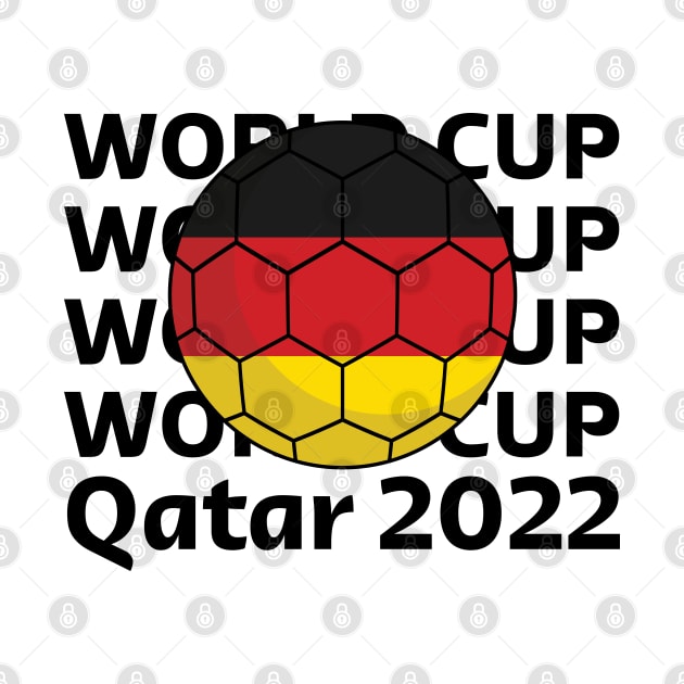 World Cup Qatar 2022  - Team Germany by Inspirit Designs