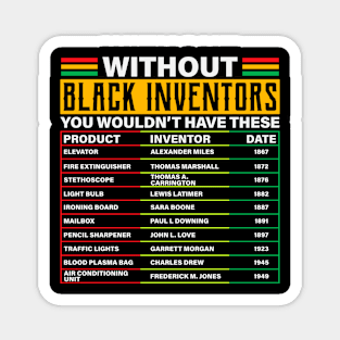 Black Inventors Magnet