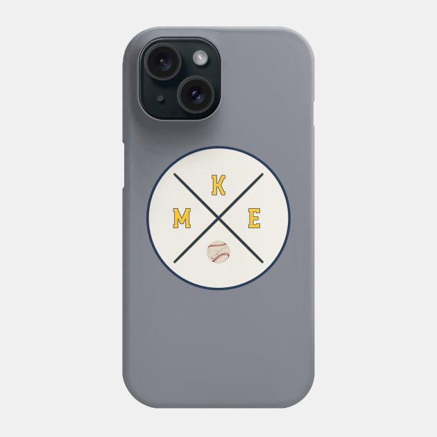 MKE Baseball Phone Case by wifecta