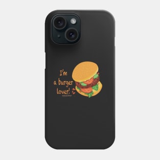 Burger lover Phone Case