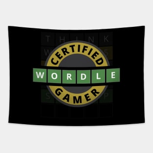 Certified Wordle Gamer - Wordle Tapestry