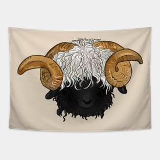 Valais Blacknose Sheep Tapestry