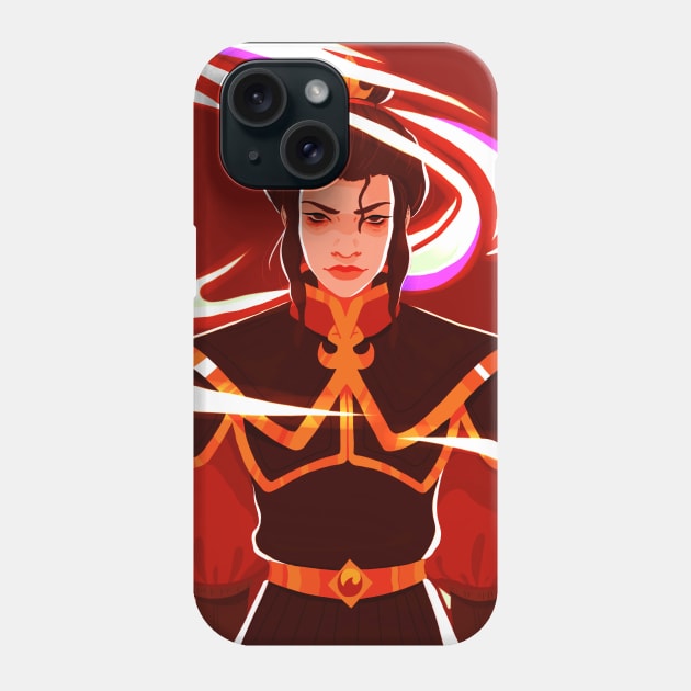 Fire Nation Princess Phone Case by Vivian Ostrander