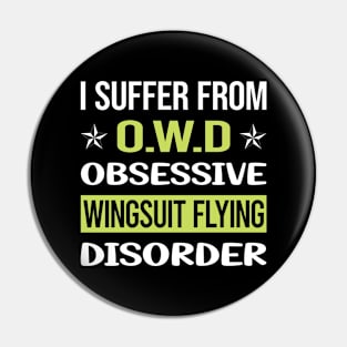 Obsessive Love Wingsuit Flying Wingsuiting Pin