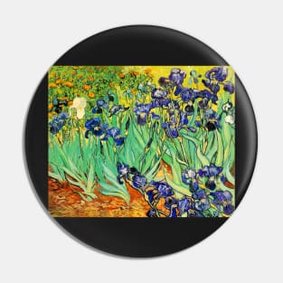 Vincent Van Gogh Purple Irises at St. Remy Pin