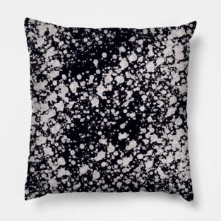 Grunge Snowfall Tie Dye Pillow