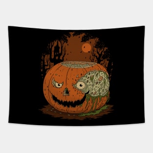 Rotting Pumpkin Tapestry