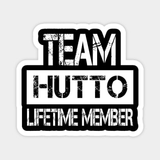 Hutto Name Team Hutto Lifetime Member Magnet