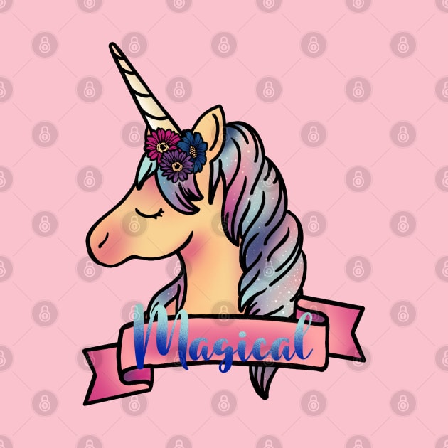 Magic Unicorn by theartBinn