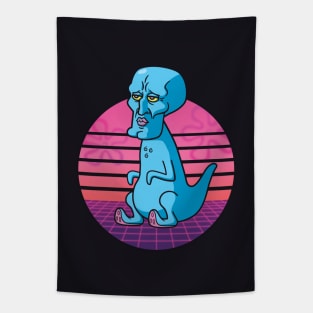 Handsome Squidasaurus Rex Tapestry