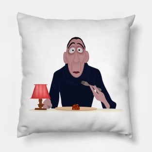 Anton Ego Flashback Pillow