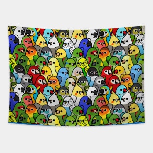 Too Many Birds!™ Bird Squad 1 Tapestry