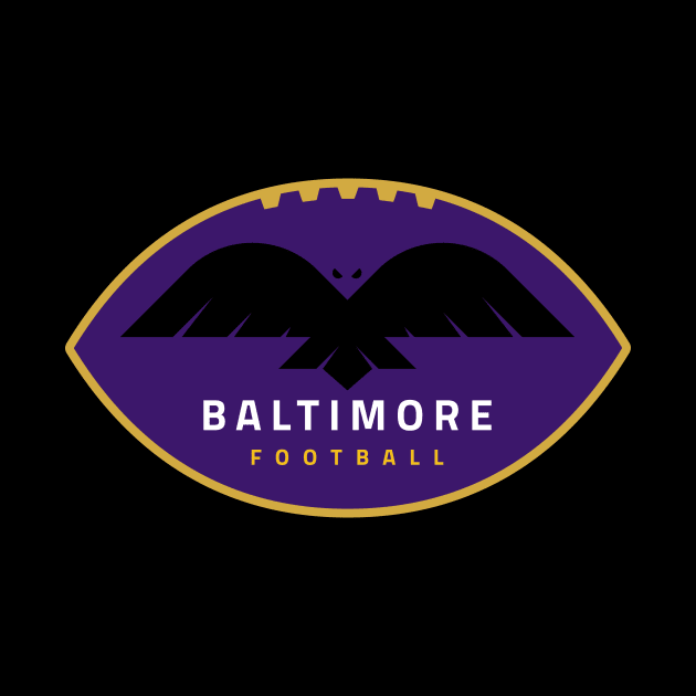 The Raven, Baltimore Football 2021 season by BooTeeQue