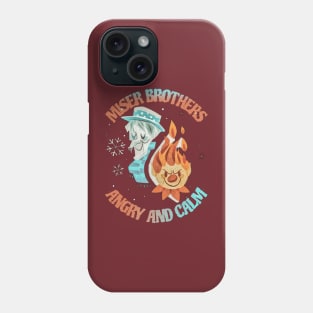 miser brothers : angry and calm Phone Case