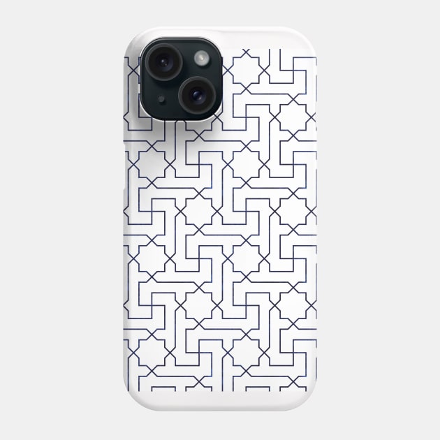 Moroccan Pattern Neck Gator Morrocan Design Phone Case by DANPUBLIC