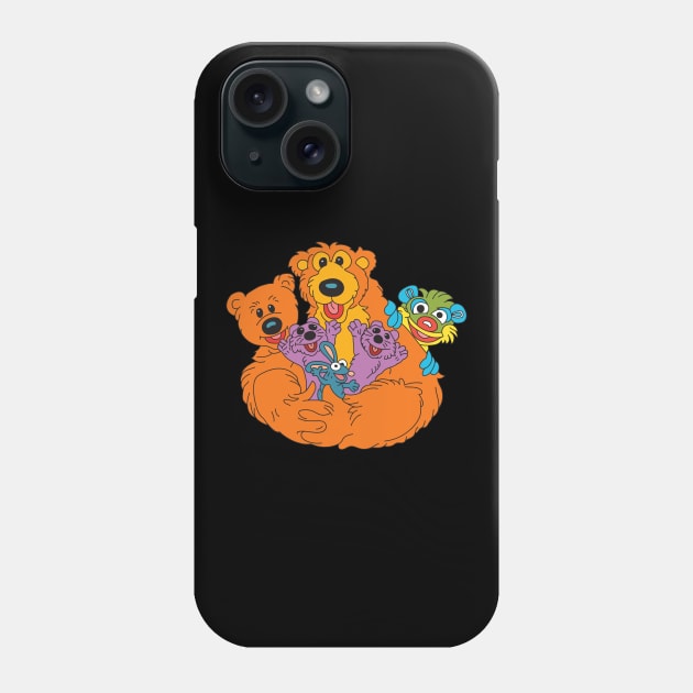 Bear in the big blue house - ensemble Phone Case by FoxtrotDesigns