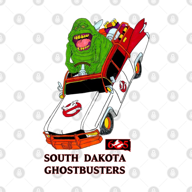 Steve Grace slimer Ecto Design by sdghostbusters