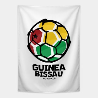 Guinea-Bissau Football Country Flag Tapestry