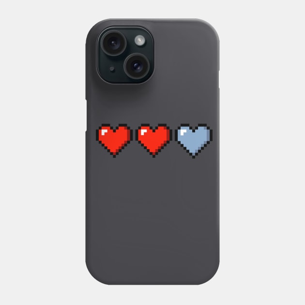 The Binding of Isaac Hearts Phone Case by JamesReid