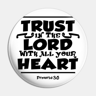 Proverbs 3:5 Pin