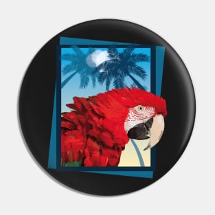 Aliverde Macaw Pin